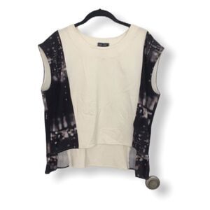 Lime and Vine SZ S Paneled Sublimation Boxy Top